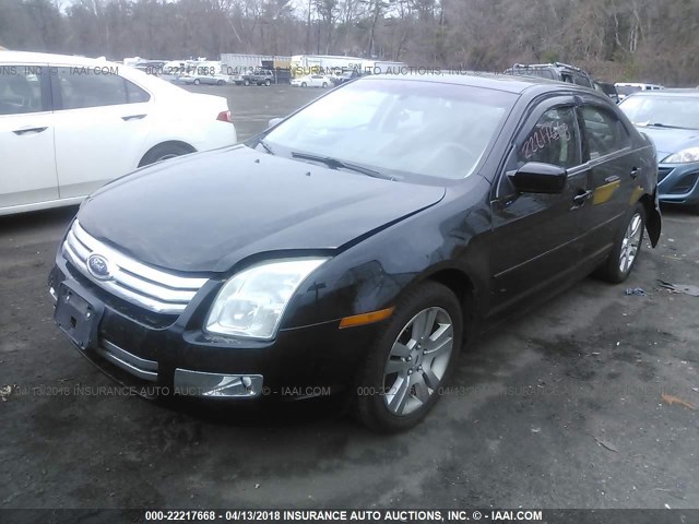 3FAHP08197R110797 - 2007 FORD FUSION SEL BLACK photo 2