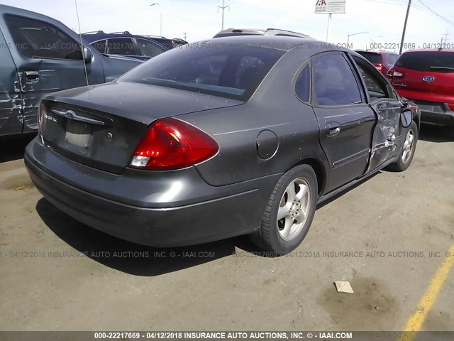 1FAFP55U23G260366 - 2003 FORD TAURUS SES GRAY photo 4