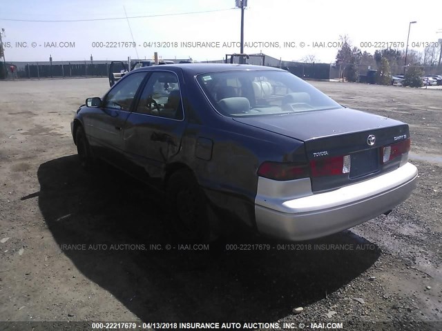 4T1BG22K41U808288 - 2001 TOYOTA CAMRY CE/LE/XLE 深蓝色 照片 3