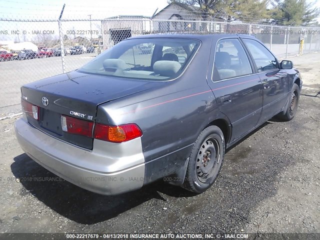 4T1BG22K41U808288 - 2001 TOYOTA CAMRY CE/LE/XLE 深蓝色 照片 4