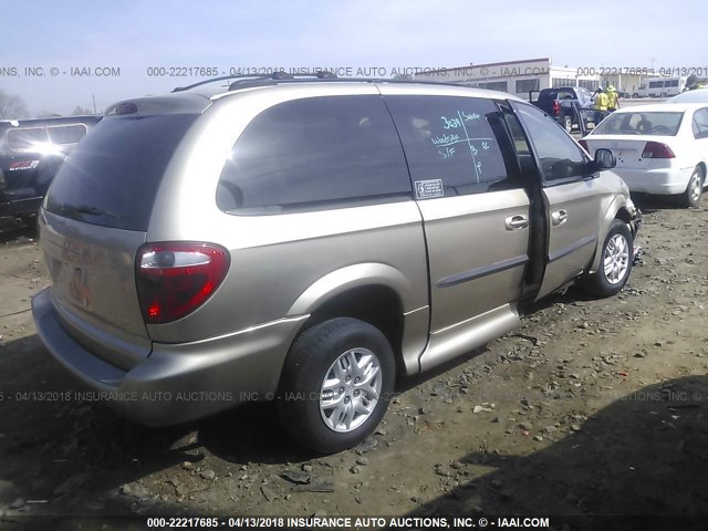 2D4GP44323R305843 - 2003 DODGE GRAND CARAVAN SPORT GOLD photo 4