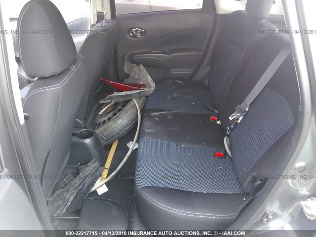 3N1CE2CPXHL374880 - 2017 NISSAN VERSA NOTE S/S PLUS/SV/SL/SR GRAY photo 8