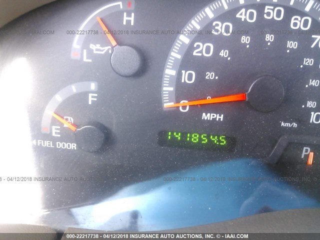 1FMEU17L81LB58520 - 2001 FORD EXPEDITION EDDIE BAUER BURGUNDY photo 7