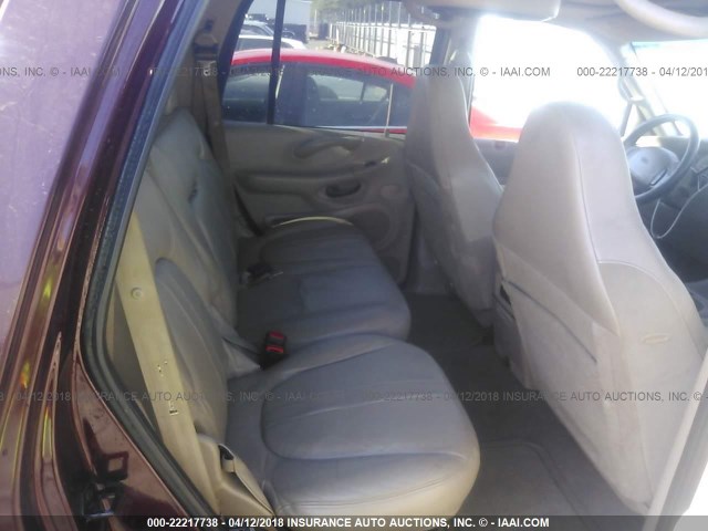 1FMEU17L81LB58520 - 2001 FORD EXPEDITION EDDIE BAUER BURGUNDY photo 8