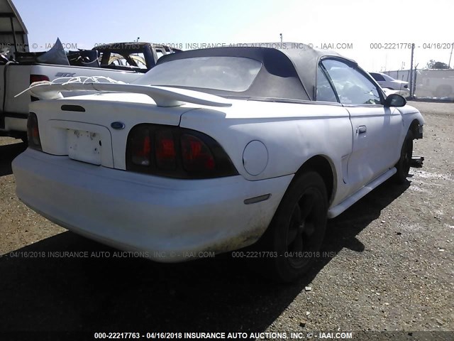 1FALP45T5SF148928 - 1995 FORD MUSTANG GT/GTS WHITE photo 4