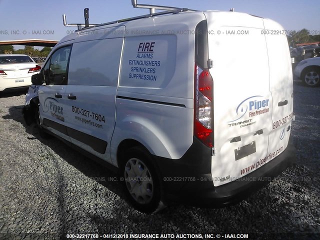 NM0LS7E72F1194603 - 2015 FORD TRANSIT CONNECT XL WHITE photo 3