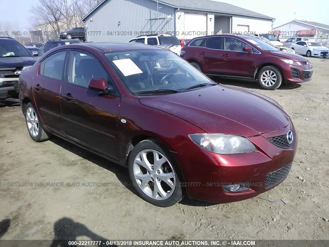 JM1BK32F891235016 - 2009 MAZDA 3 I ORANGE photo 1