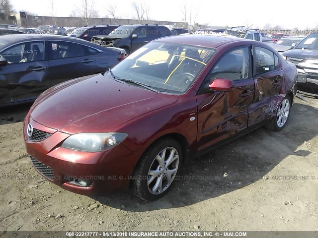 JM1BK32F891235016 - 2009 MAZDA 3 I ORANGE photo 2