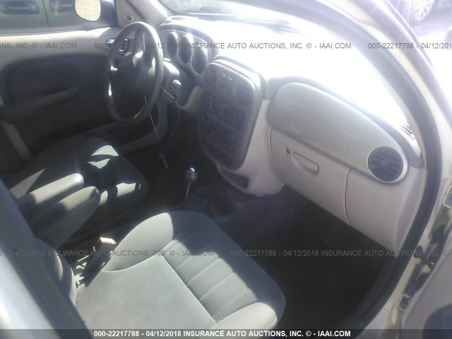 3C4FY48B95T559864 - 2005 CHRYSLER PT CRUISER Champagne photo 5