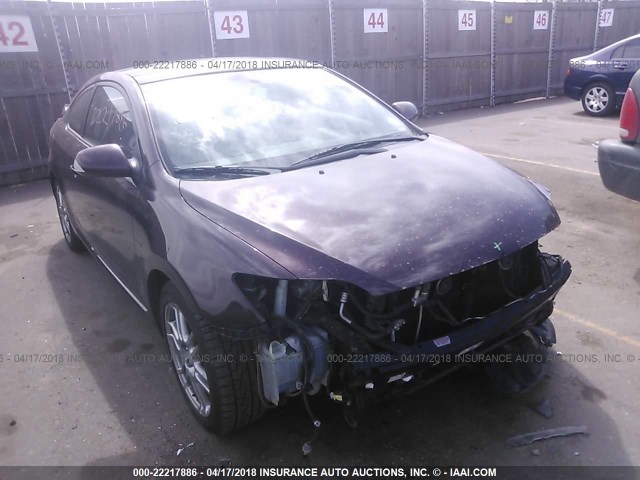 JTKDE3B76A0309643 - 2010 TOYOTA SCION TC 栗色 照片 1