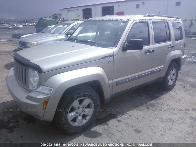 1J4PN2GKXAW151021 - 2010 JEEP LIBERTY SPORT 棕色 照片 2