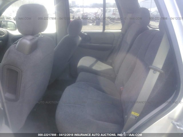 1GNDT13S642386467 - 2004 CHEVROLET TRAILBLAZER LS/LT SILVER photo 8