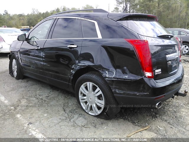 3GYFNGE33CS630996 - 2012 CADILLAC SRX BLACK photo 3