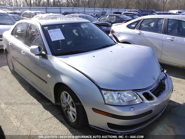 YS3FD49Y261147575 - 2006 SAAB 9-3 SILVER photo 1