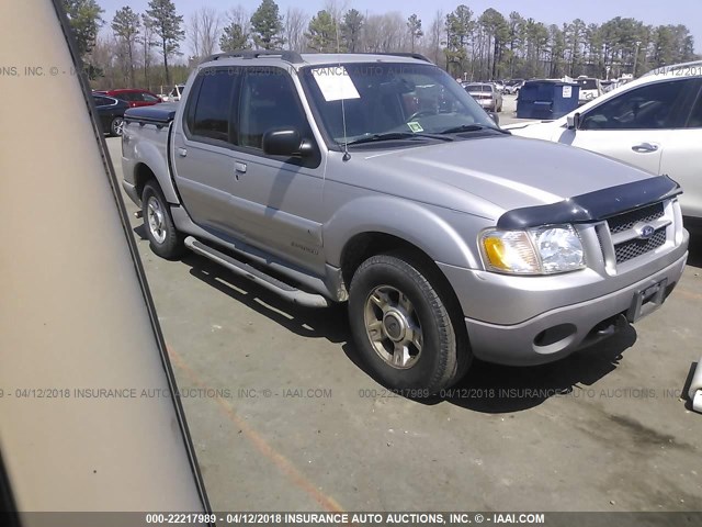 1FMZU77E32UD16974 - 2002 FORD EXPLORER SPORT TR  SILVER photo 1