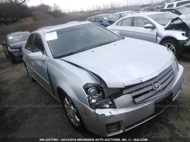 1G6DM57N430150138 - 2003 CADILLAC CTS SILVER photo 1