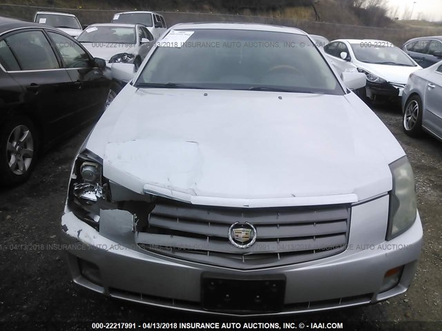 1G6DM57N430150138 - 2003 CADILLAC CTS SILVER photo 6