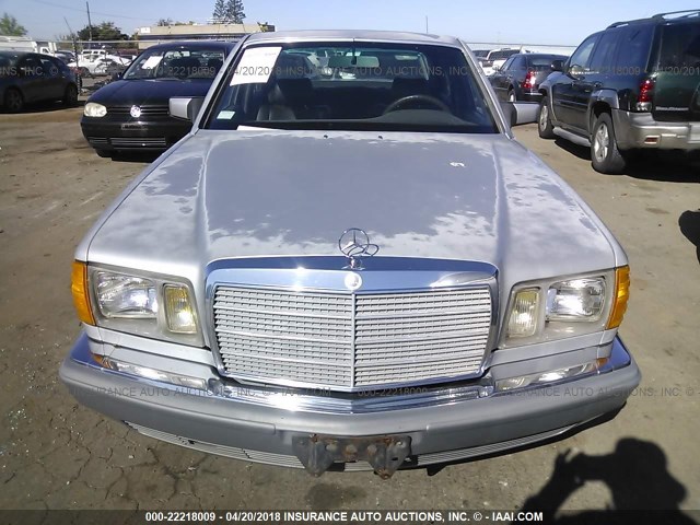 WDBCB20A5EA007540 - 1984 MERCEDES-BENZ 300 SD SILVER photo 6