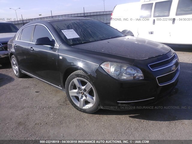 1G1ZH57B98F295248 - 2008 CHEVROLET MALIBU 1LT 黑色 照片 1