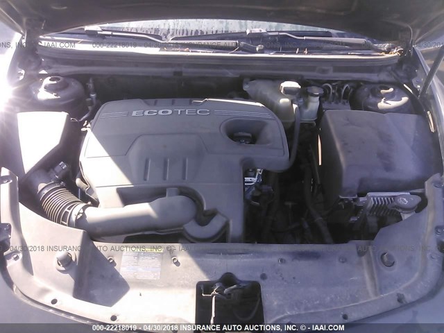 1G1ZH57B98F295248 - 2008 CHEVROLET MALIBU 1LT 黑色 照片 10