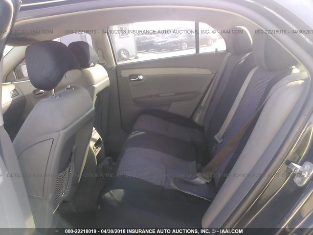 1G1ZH57B98F295248 - 2008 CHEVROLET MALIBU 1LT 黑色 照片 8