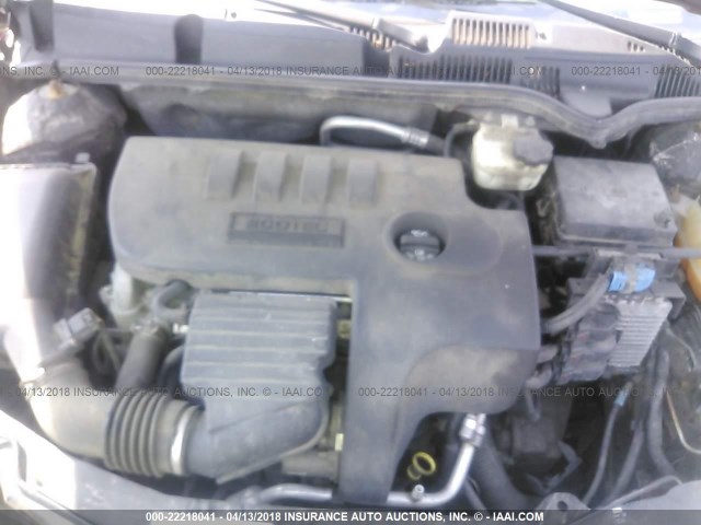 1G8AN15F37Z138527 - 2007 SATURN ION LEVEL 2 RED photo 10