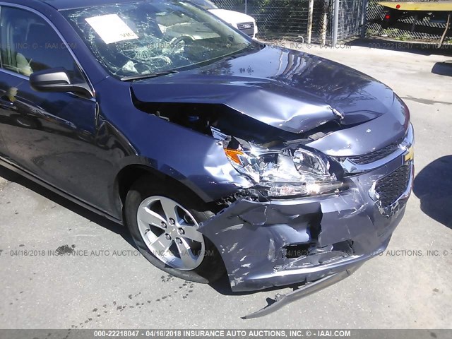 1G11B5SL9FF301822 - 2015 CHEVROLET MALIBU LS 灰色 照片 6