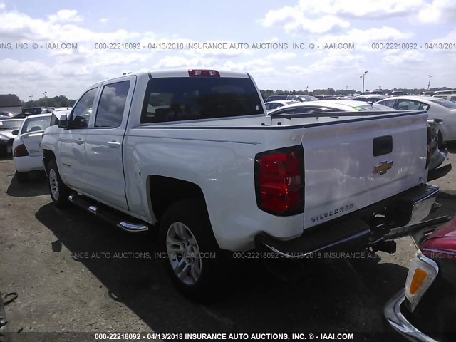 3GCPCREC9GG101041 - 2016 CHEVROLET SILVERADO C1500 LT WHITE photo 3