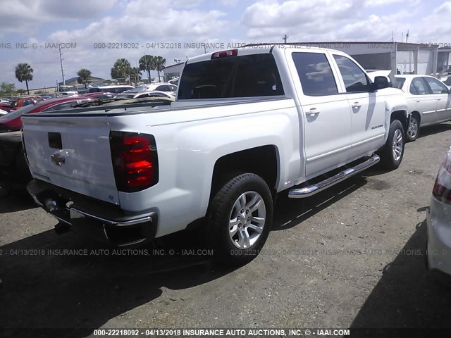 3GCPCREC9GG101041 - 2016 CHEVROLET SILVERADO C1500 LT WHITE photo 4