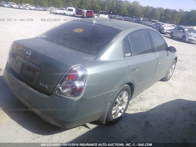 1N4AL11D66C215575 - 2006 NISSAN ALTIMA S/SL TEAL photo 4