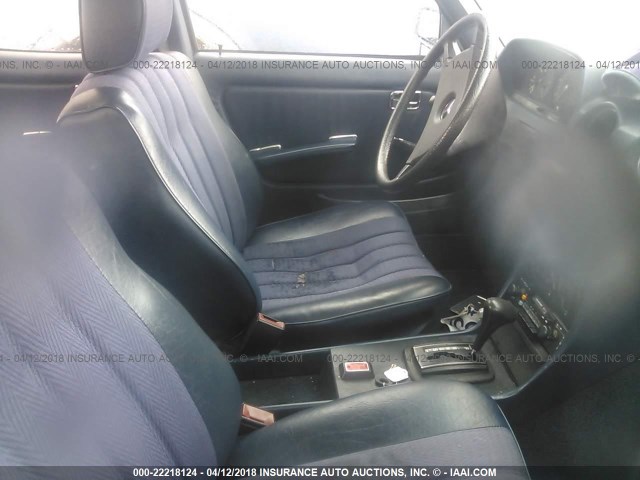 WDB12322312014056 - 1980 MERCEDES-BENZ 230E  BLUE photo 5