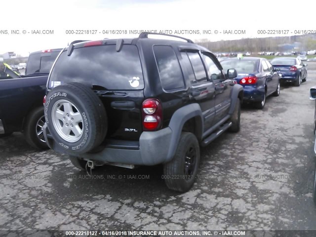 1J4GL48K86W287140 - 2006 JEEP LIBERTY SPORT Qara foto 4
