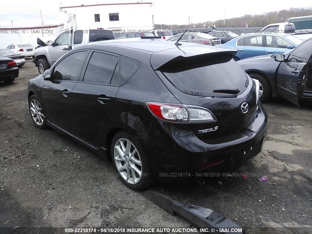 JM1BL1M66C1615090 - 2012 MAZDA 3 S BLACK photo 3