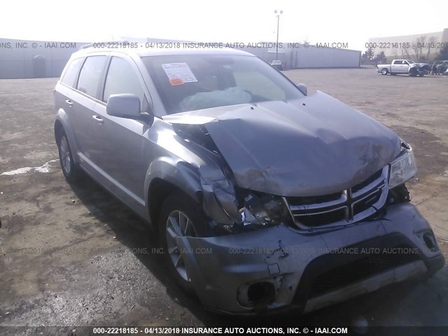 3C4PDCBB3FT708595 - 2015 DODGE JOURNEY SXT SILVER photo 1