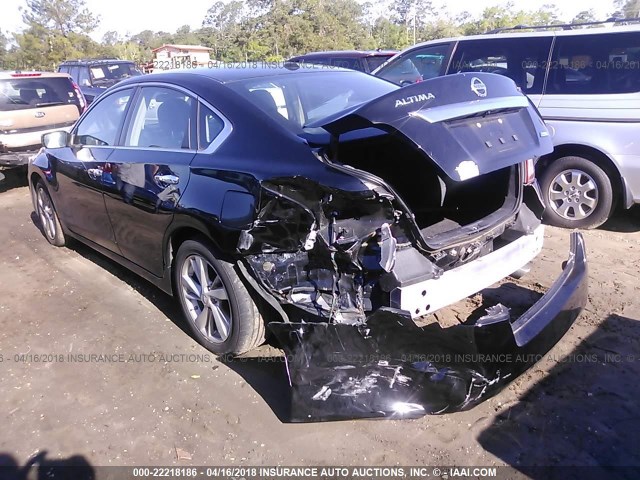 1N4AL3AP2DN537847 - 2013 NISSAN ALTIMA 2.5/S/SV/SL BLACK photo 3