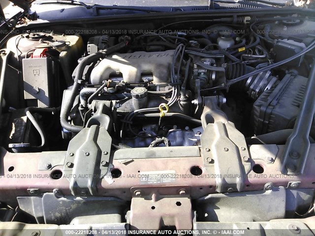 1G2WK52J52F126205 - 2002 PONTIAC GRAND PRIX SE ბურგუნდია ფოტო 10