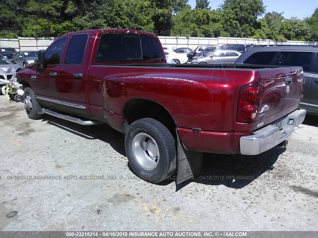 3D7ML48A58G109712 - 2008 DODGE RAM 3500 ST/SLT MAROON photo 3