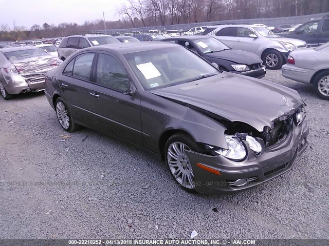 WDBUF87XX8B329207 - 2008 MERCEDES-BENZ E 350 4MATIC BROWN photo 1