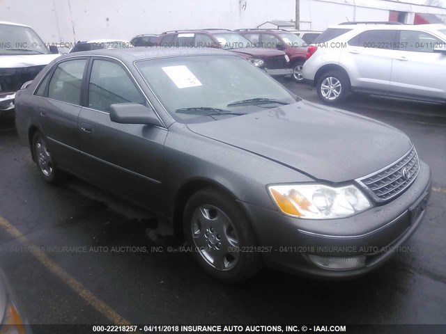 4T1BF28B44U355367 - 2004 TOYOTA AVALON XL/XLS GRAY photo 1