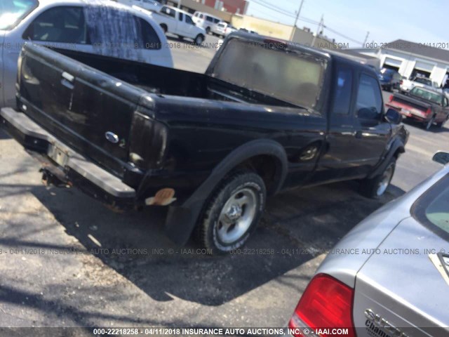 1FTZR15V4XPA65488 - 1999 FORD RANGER BLACK photo 4