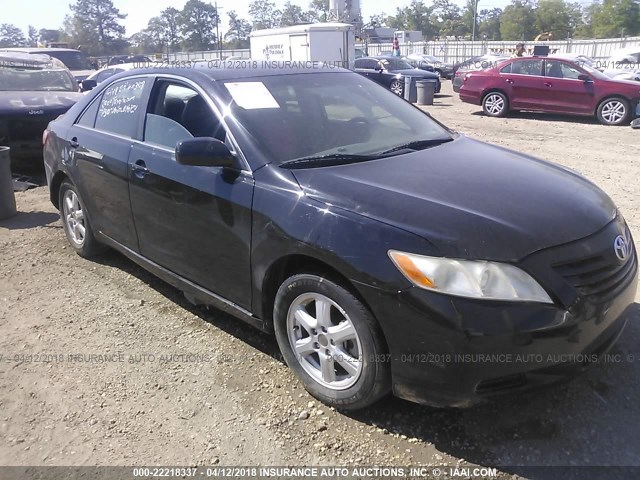 4T1BE46K09U323976 - 2009 TOYOTA CAMRY SE/LE/XLE BLACK photo 1