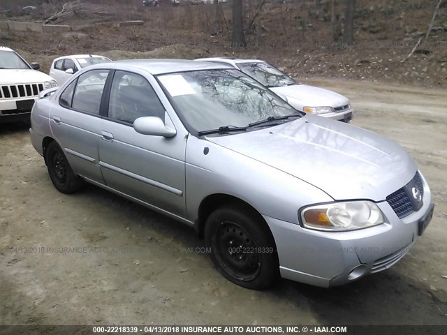 3N1CB51D64L842651 - 2004 NISSAN SENTRA 1.8/1.8S SILVER photo 1