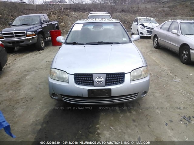 3N1CB51D64L842651 - 2004 NISSAN SENTRA 1.8/1.8S SILVER photo 6