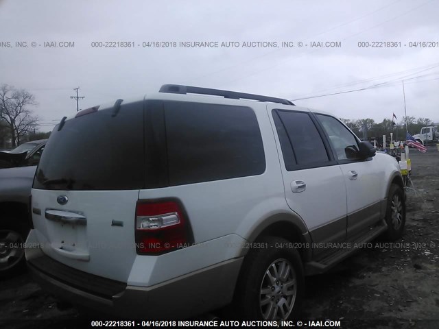1FMJU1H5XBEF49821 - 2011 FORD EXPEDITION XLT/KING RANCH WHITE photo 4