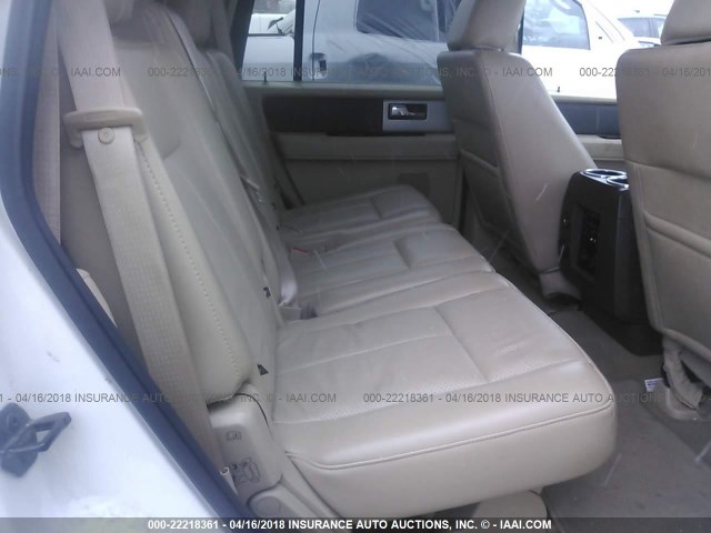 1FMJU1H5XBEF49821 - 2011 FORD EXPEDITION XLT/KING RANCH WHITE photo 8
