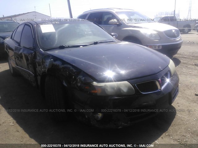 1G2HX52K634160461 - 2003 PONTIAC BONNEVILLE SE BLACK photo 1