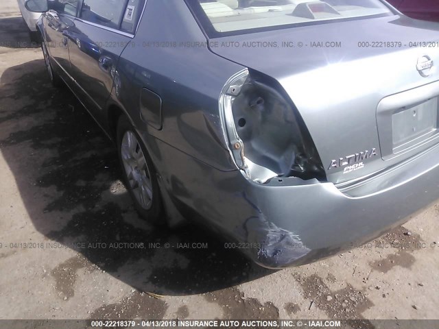 1N4AL11D26C236875 - 2006 NISSAN ALTIMA S/SL GREEN photo 6