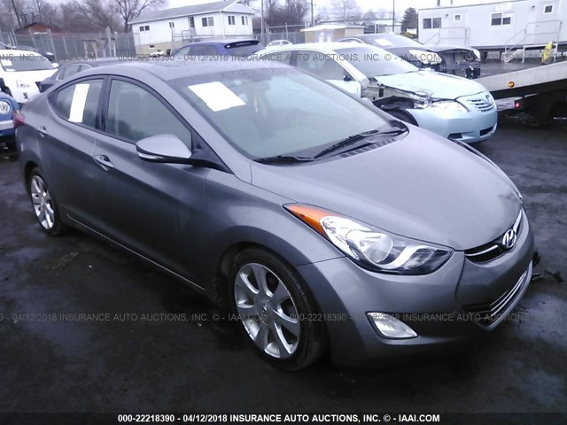 5NPDH4AE0DH377299 - 2013 HYUNDAI ELANTRA GLS/LIMITED GRAY photo 1