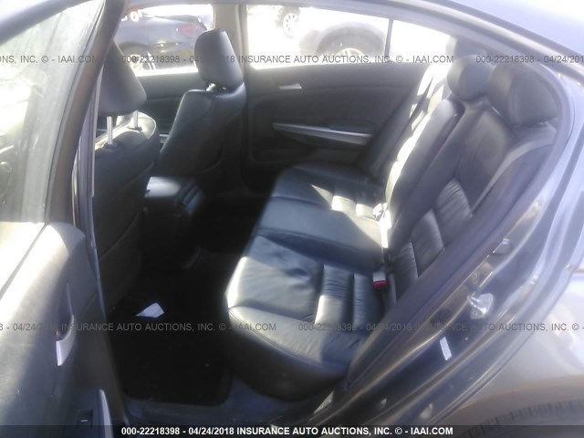 1HGCP26868A018043 - 2008 HONDA ACCORD EXL ნაცრისფერი ფოტო 8