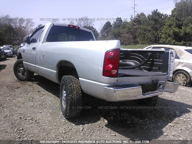 3D7KS26D67G794054 - 2007 DODGE RAM 2500 ST/SLT 银色 照片 3
